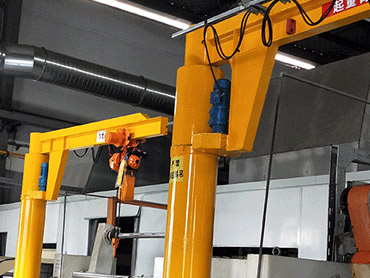 BZD Electric Single Beam Column Folding Arm